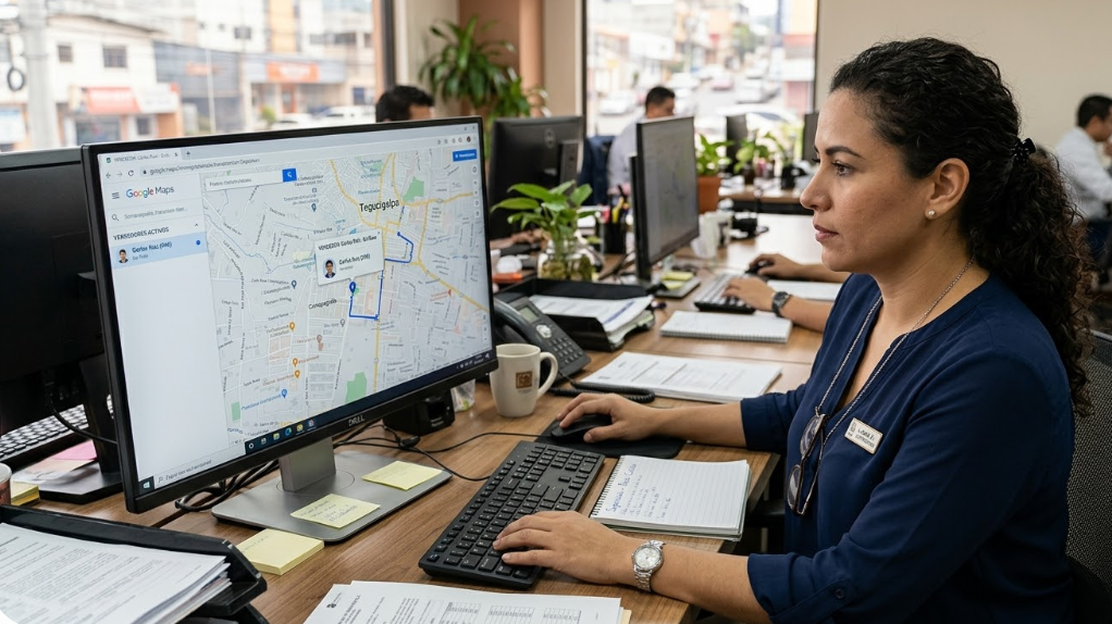 Sistema de control y geolocalización